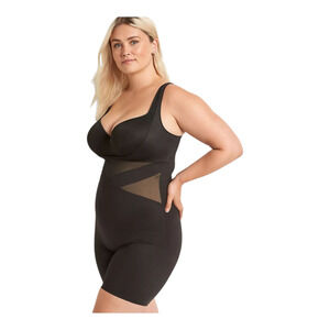 Cacique 26/28 light nude The Slimmer ultra high waist short shapewear